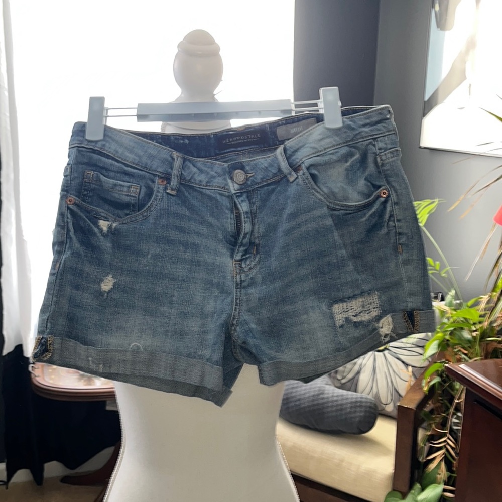 Womens Aeropostale Jean shorts - Picture 1 of 3